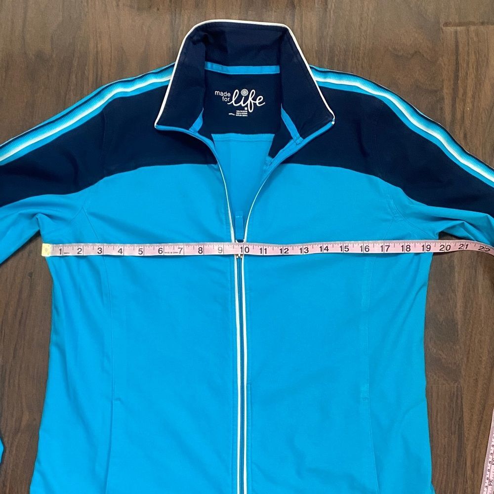 Made for Life Blue and Navy Women's Jacket - Picture 5 of 7